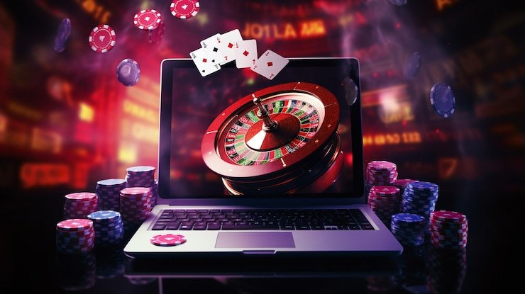 Halaman Promosi Hot5 bernuansa biru