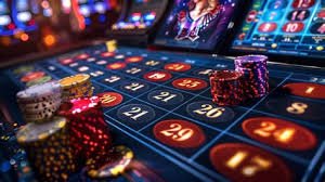 Kartu fitur slot bernuansa biru di hot5